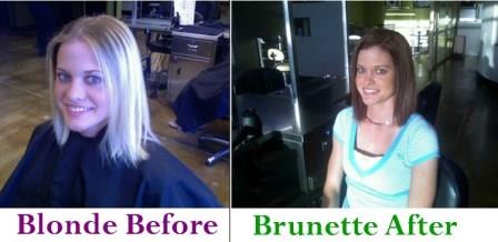 Coloring from Blonde to
  Brunette